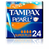 TAMPAX-Tampão TAMPAX PEARL super plus 24 unidades-DrShampoo - Perfumaria e Cosmética